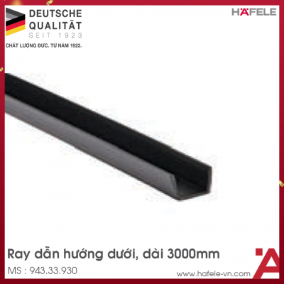 Ray Dẫn Hướng Dưới 3000mm Hafele 943.33.930