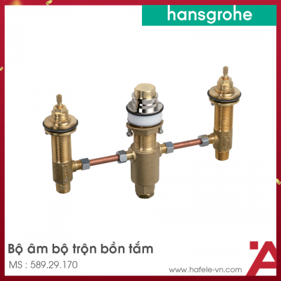 Bộ Âm Cho Bộ Trộn Bồn Tắm 3 Lỗ Hansgrohe 589.29.170