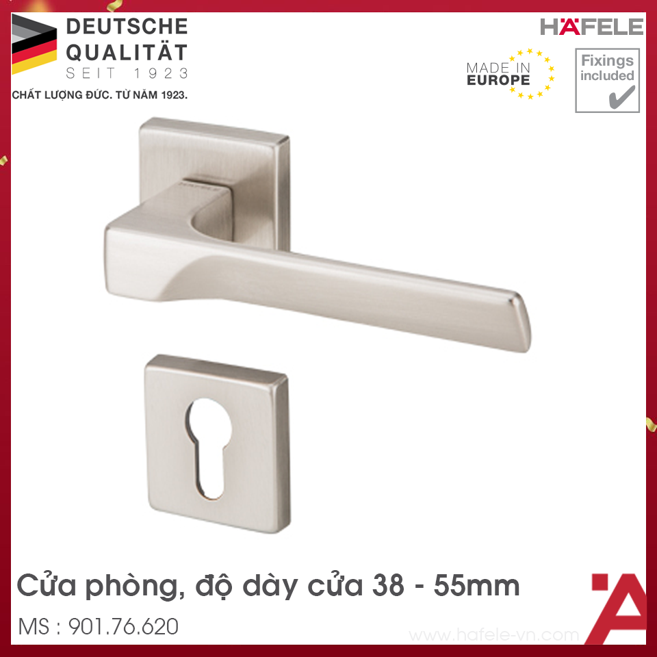 Tay Nắm Gạt Cửa Phòng Hafele 901.76.620