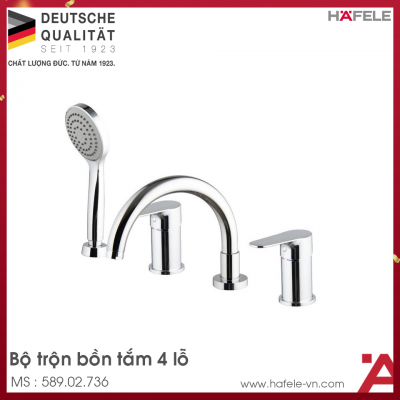 Bộ Trộn Bồn Tắm Active Hafele 589.02.736