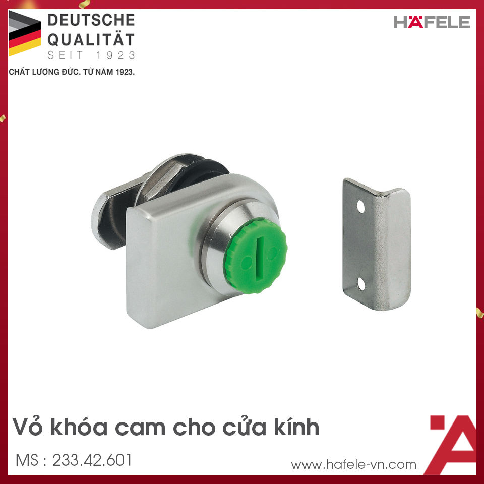 Vỏ Khóa Cho Tay Nắm Cửa Kính SYMO Hafele 233.42.601