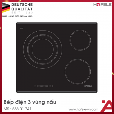 Bếp Điện 3 Vùng Nấu HC-R603P Hafele 536.01.741