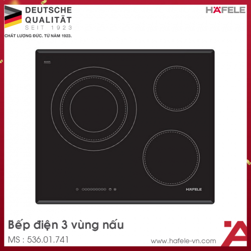 Bếp Điện 3 Vùng Nấu HC-R603P Hafele 536.01.741