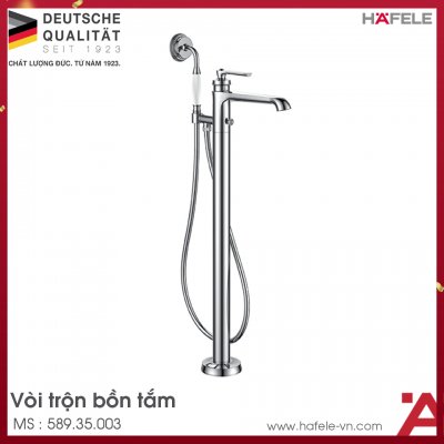 Bộ Trộn Bồn Tắm Đặt Sàn Kyoto Hafele 589.35.003