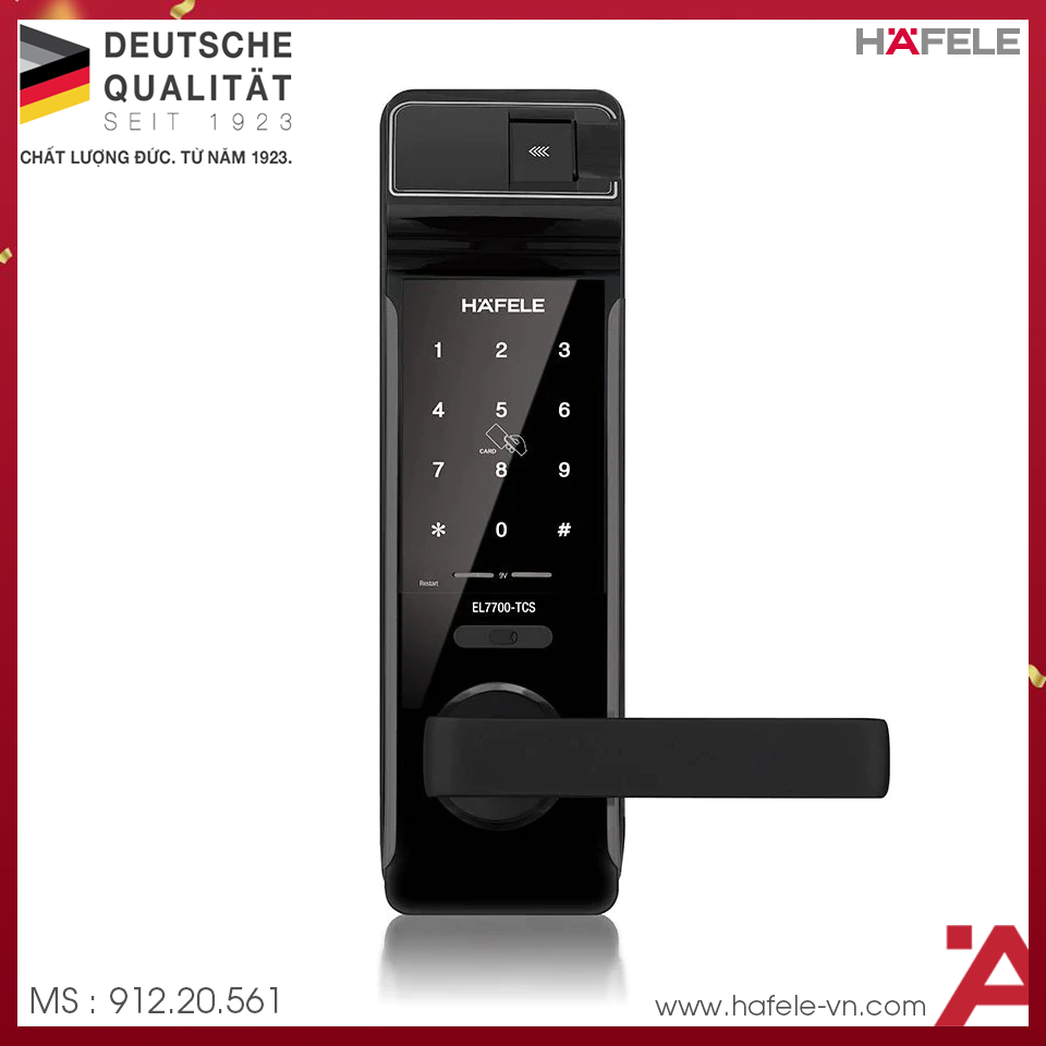 Khóa Điện Tử EL7700-TCS Hafele 912.20.561