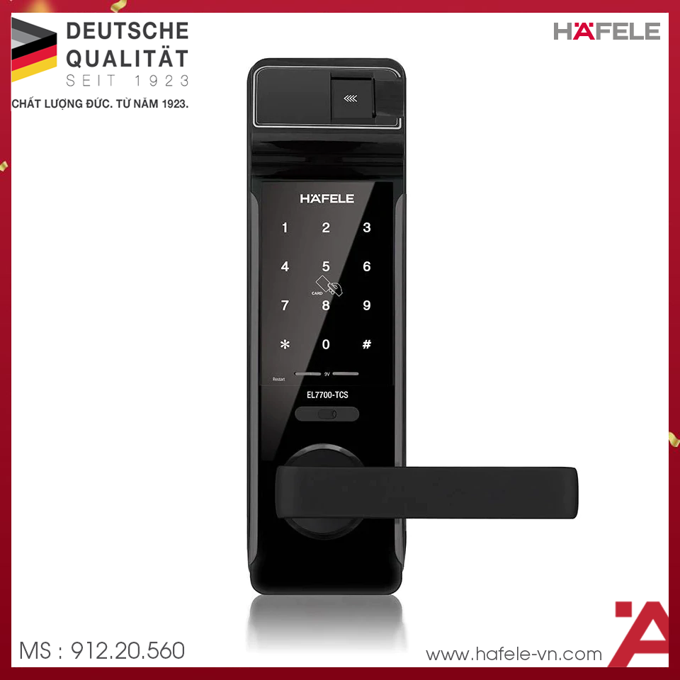 Khóa Điện Tử EL7700-TCS Hafele 912.20.560