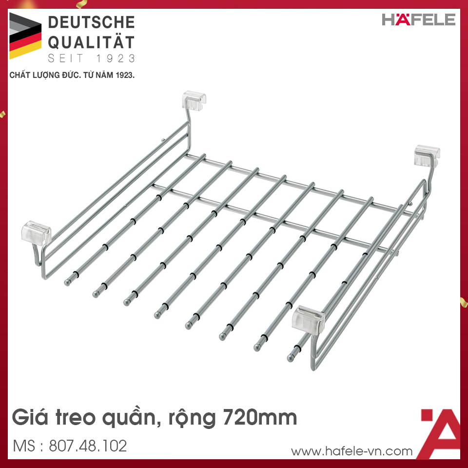 Giá Treo Quần 720mm Hafele 807.48.102