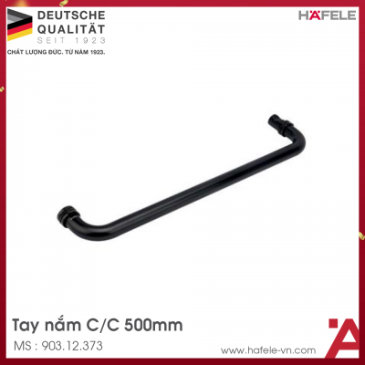 Tay Nắm Phòng Tắm Kính 500mm Hafele 903.12.373