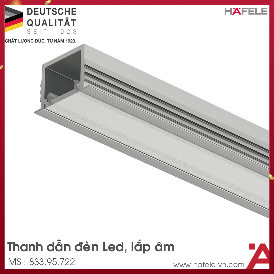 Thanh Dẫn Đèn Led Lắp Âm Hafele 833.95.722