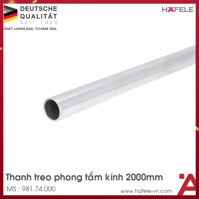 Thanh Treo Phòng Tắm Kính Hafele 981.74.000