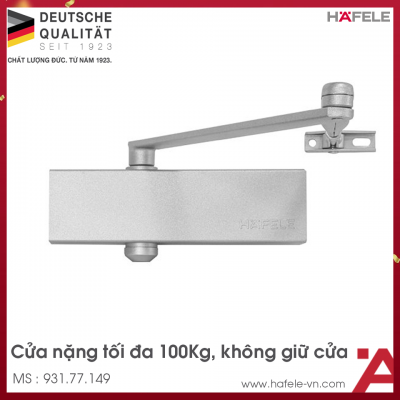 Thiết Bị Đóng Cửa Tự Động 100Kg EN2-5 Hafele 931.77.149