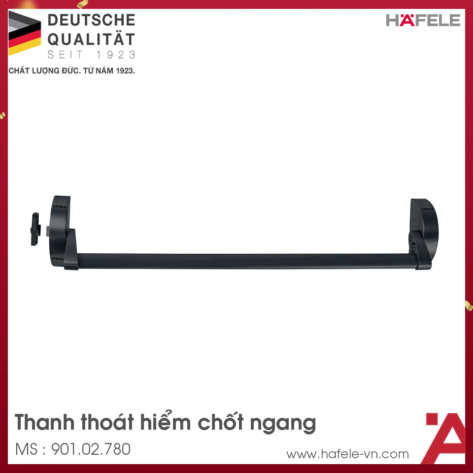 Thanh Thoát Hiểm Chốt Ngang Hafele 901.02.780