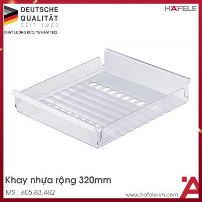Khay Cho Phụ Kiện Tủ Quần Áo 320mm Hafele 805.83.482