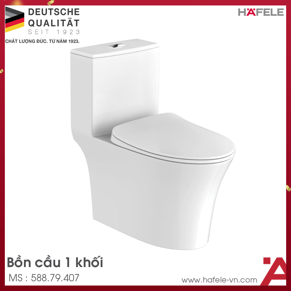 Bồn Cầu 1 Khối Sapporo Hafele 588.79.407