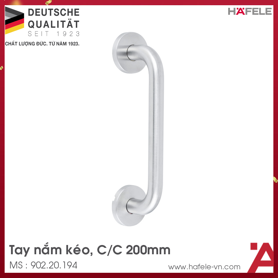 Tay Nắm Kéo C/C200mm Hafele 902.20.194