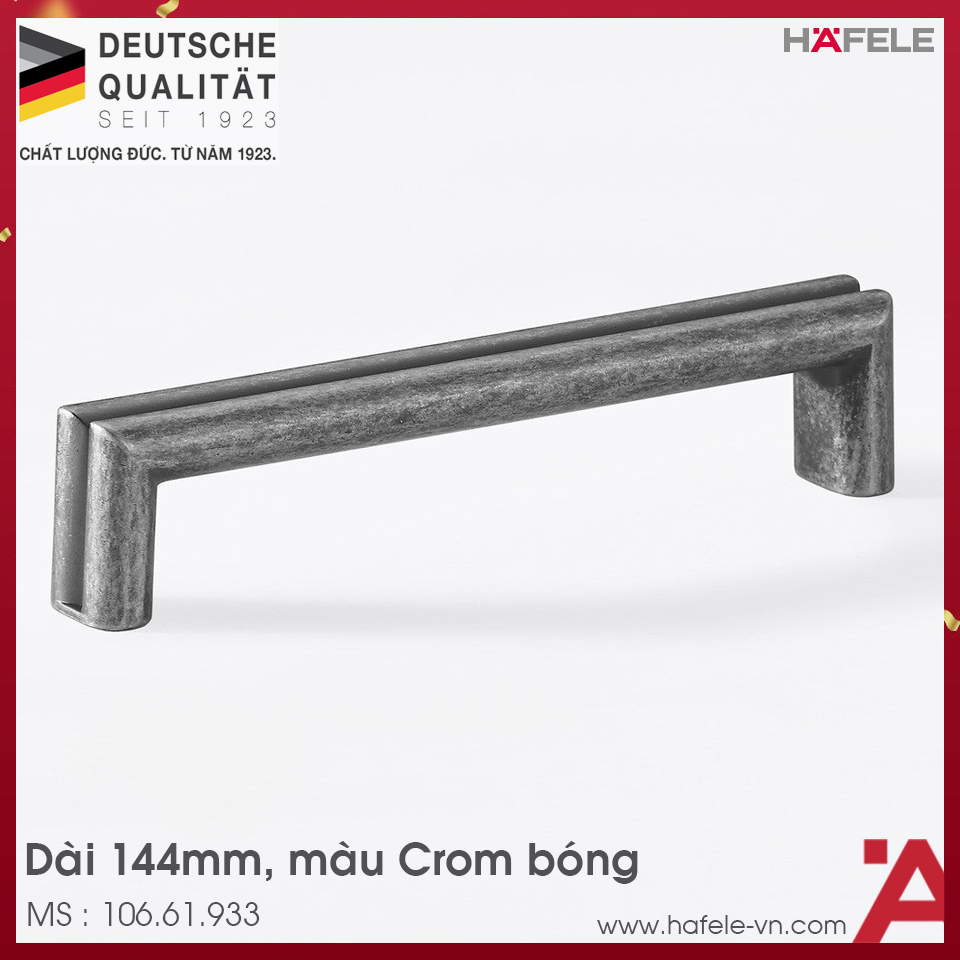 Tay Nắm Tủ 144mm H1570 Hafele 106.61.933