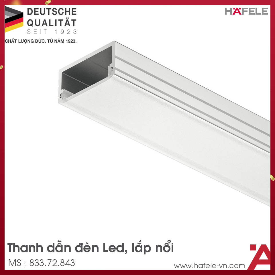 Thanh Dẫn Đèn Led Lắp Nổi Hafele 833.72.843