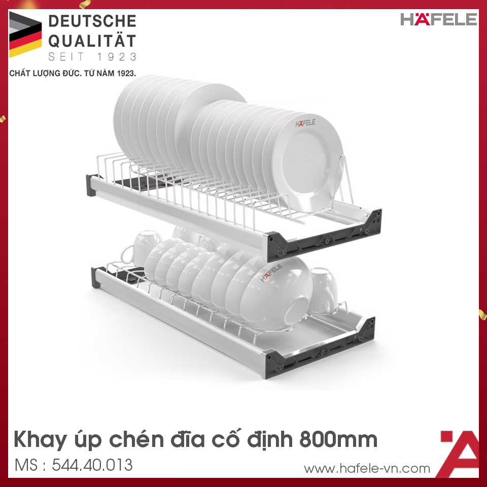 Rổ Chén Đĩa Presto Có Khung 800mm Hafele 544.40.013