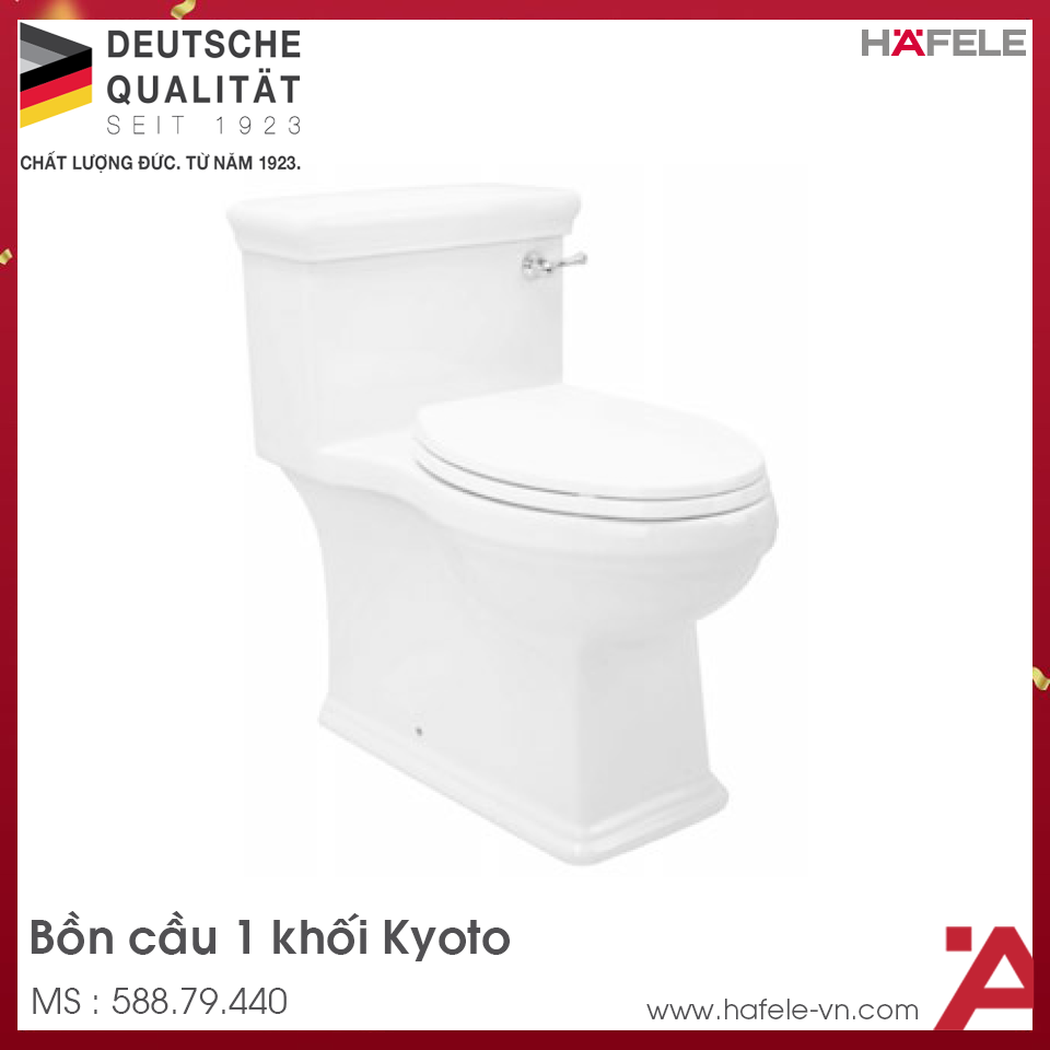 Bồn Cầu 1 Khối KYOTO Hafele 588.79.440