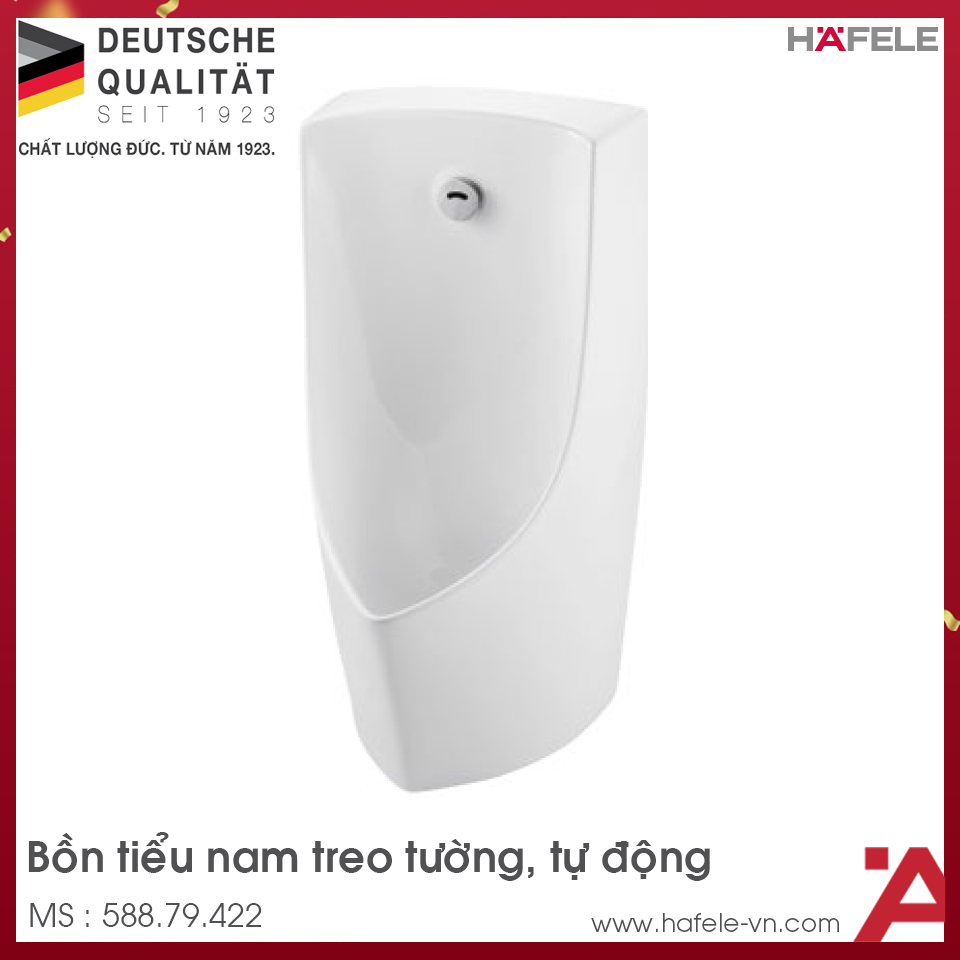 Bồn Tiểu Nam Treo Tường Tự Động SEINE Hafele 588.79.422