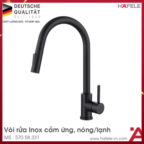 Vòi Rửa Chén Inox Cảm Ứng Hafele 570.58.331