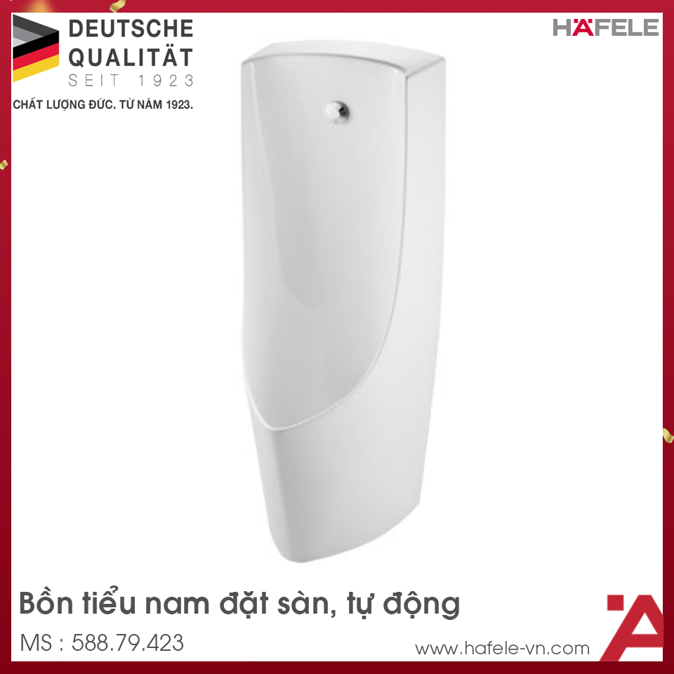 Bồn Tiểu Nam Đặt Sàn Tự Động SEINE Hafele 588.79.423