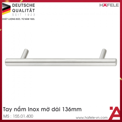 Tay Nắm Inox 136mm Hafele 155.01.400