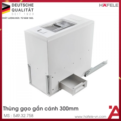 Thùng Đựng Gạo Gắn Cánh Spinto Hafele 549.32.758