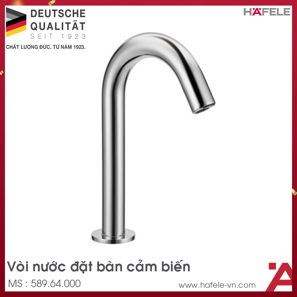 Vòi Cảm Ứng Đặt Bàn H245 Hafele 589.64.000