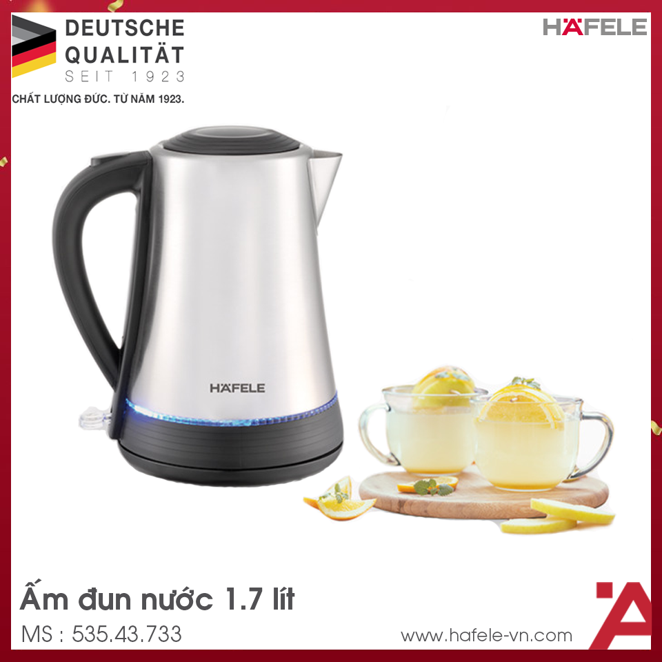 Ấm Đun Nước Siêu Tốc HS-K1703X Hafele 535.43.733