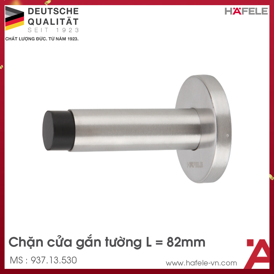 Chặn Cửa Gắn Tường 82mm Hafele 937.13.530