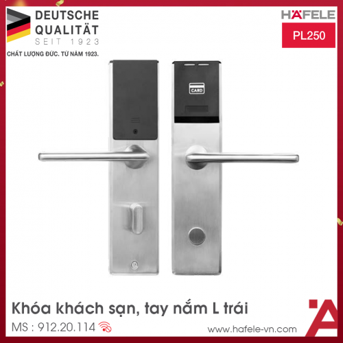 Hệ Thống Khóa Khách Sạn PL250 Hafele 912.20.112