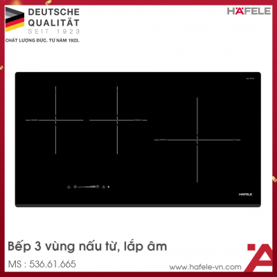 Bếp Từ 3 Vùng Nấu HC-IF77D Hafele 536.61.665