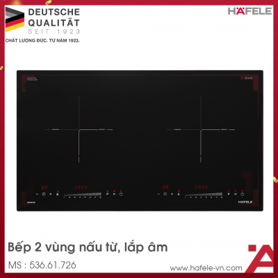 Bếp Từ 2 Vùng Nấu HC-I2732A Hafele 536.61.726