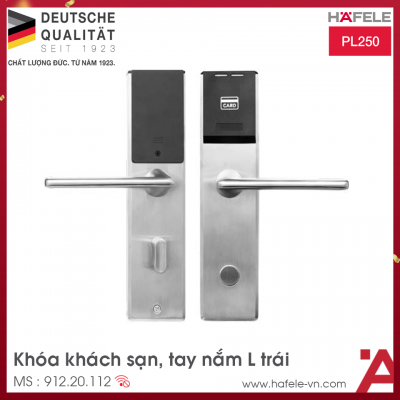 Hệ Thống Khóa Khách Sạn PL250 Hafele 912.20.113