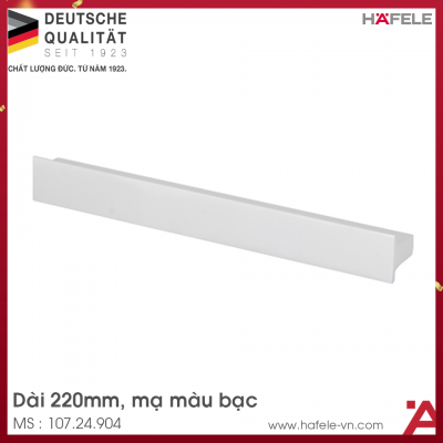 Tay Nắm Nhôm 220mm Hafele 107.24.904