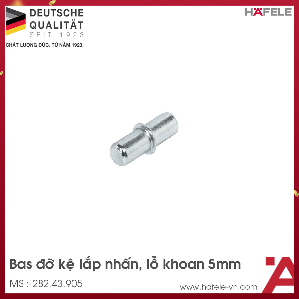 Bas Kệ Loại Lắp Nhấn Hafele 282.43.905