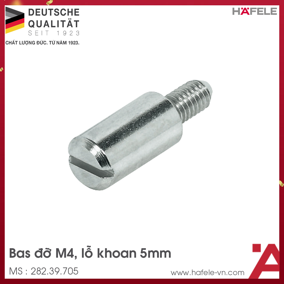 Bas Đỡ Kệ M4 Hafele 282.39.705