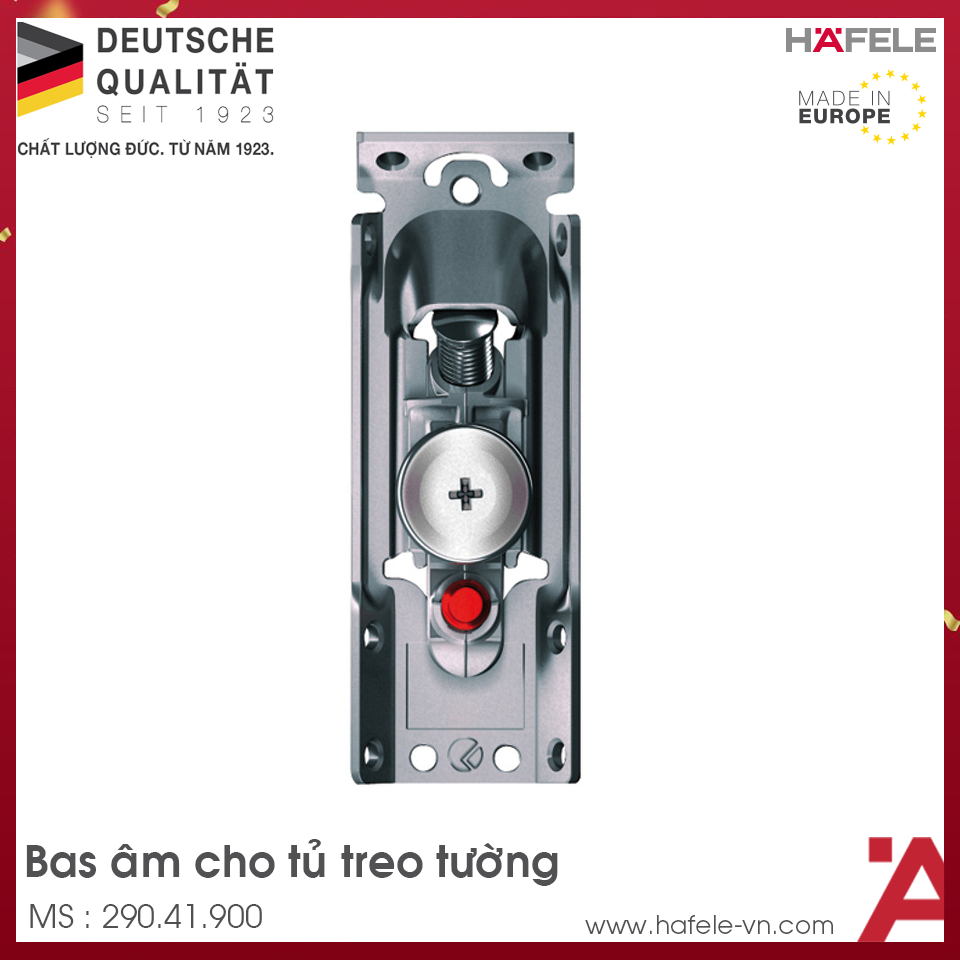 Bas Treo Tủ Âm Tường Hafele 290.41.900