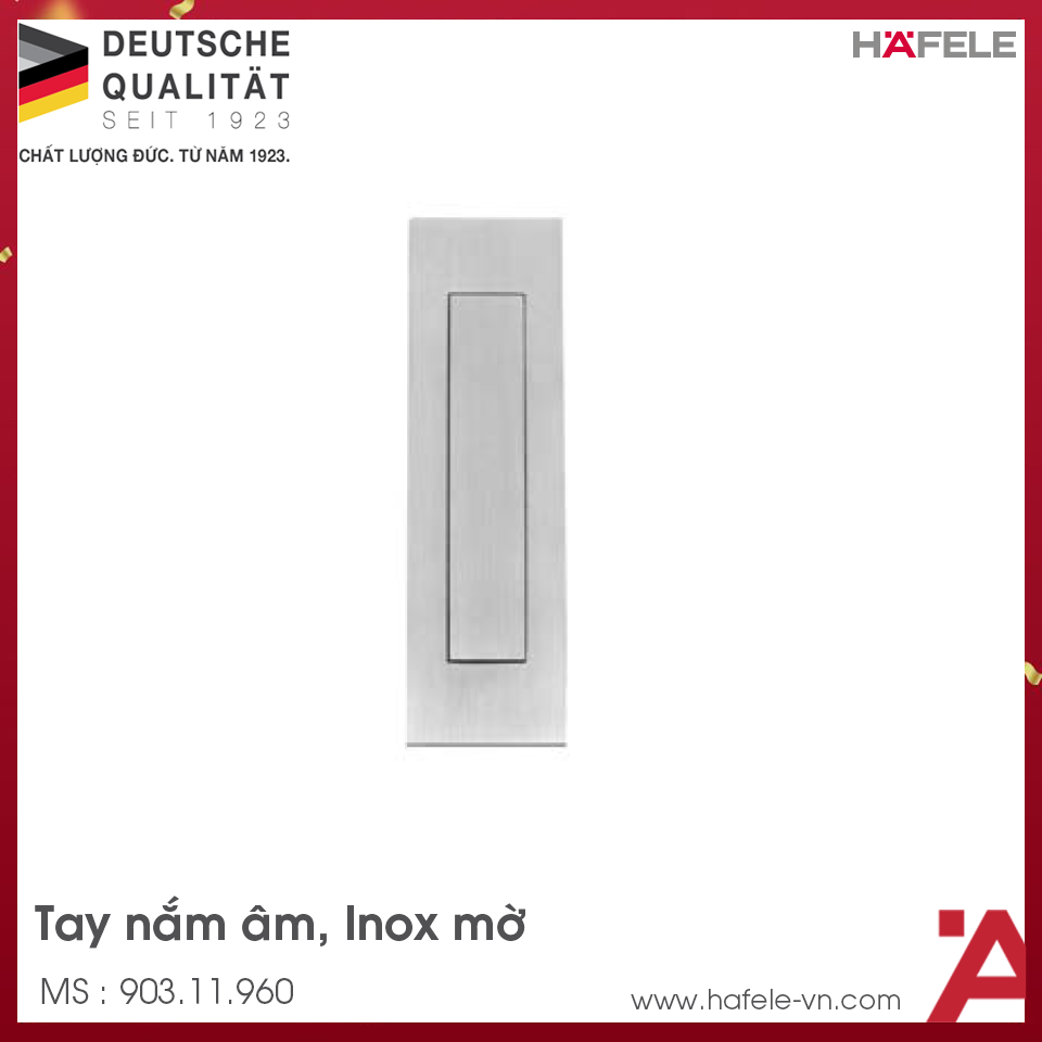 Tay Nắm Âm Hafele 903.11.960