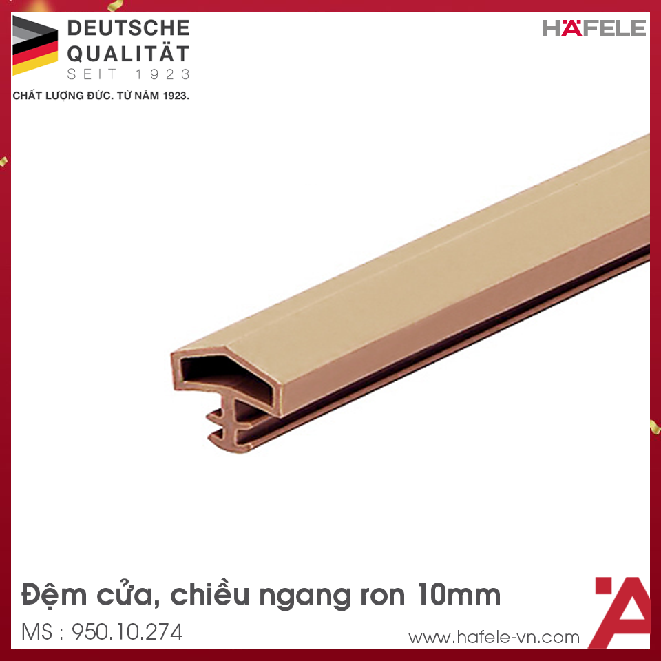 Đệm Khí Cho Cửa 10mm Hafele 950.10.274