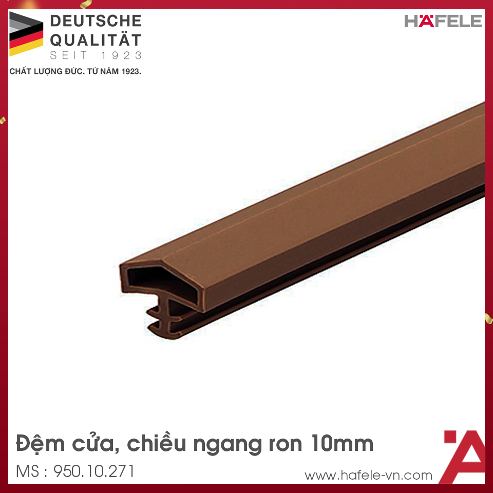 Đệm Khí Cho Cửa 10mm Hafele 950.10.271