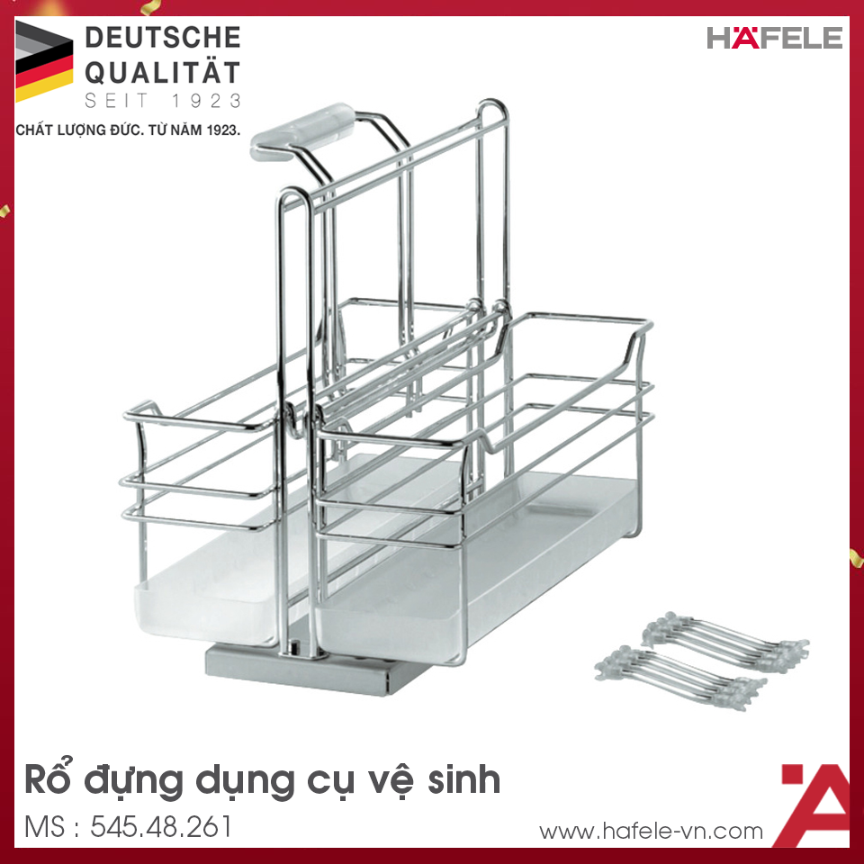 Bộ Rổ Đựng Dụng Cụ Vệ Sinh Portero set 2 Hafele 545.48.261