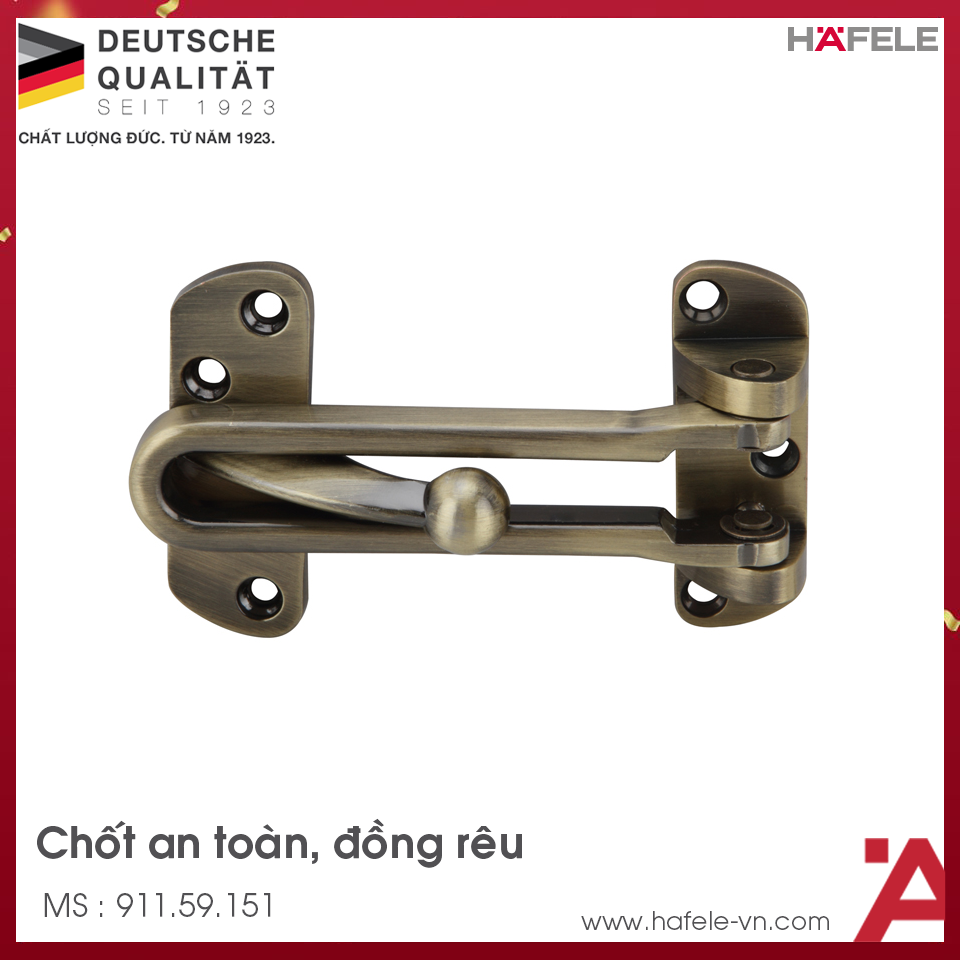 Chốt An Toàn Dạng Gài Hafele 911.59.151