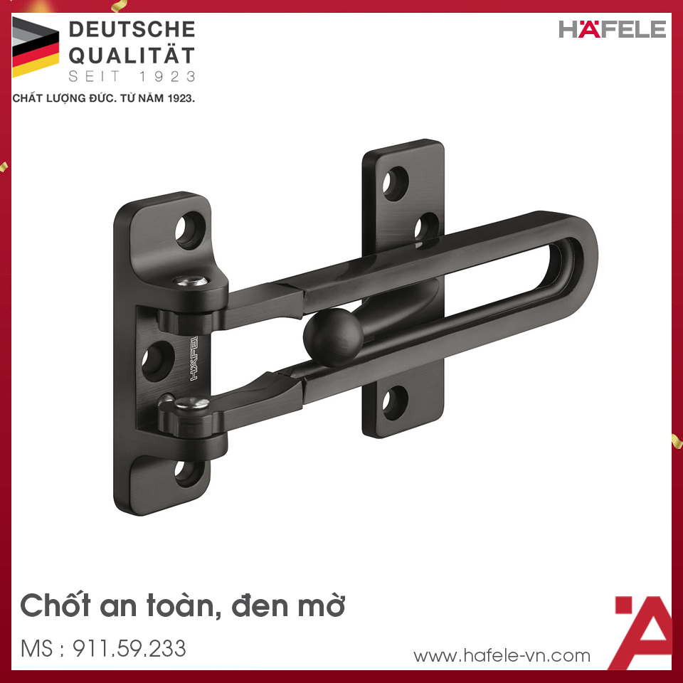 Chốt An Toàn Dang Gài Hafele 911.59.233