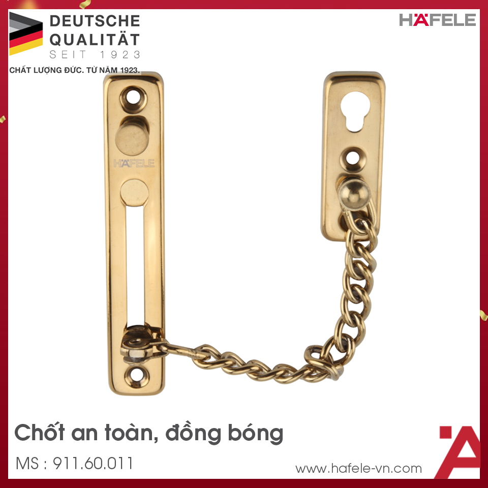 Chốt An Toàn Dạng Xích Hafele 911.60.011