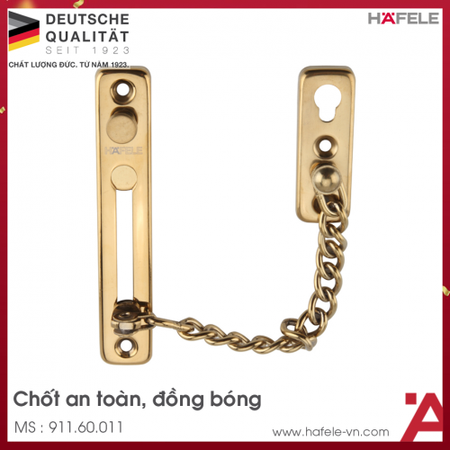 Chốt An Toàn Dạng Xích Hafele 911.60.011
