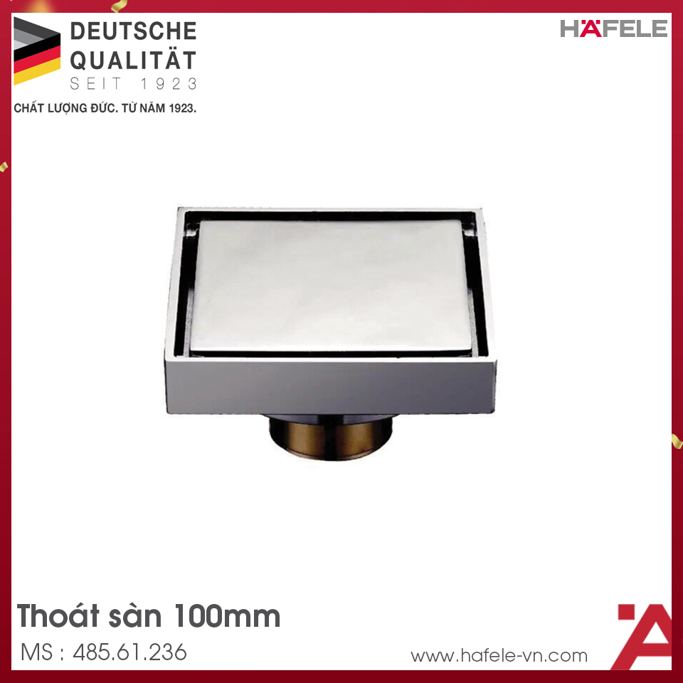 Thoát Sàn 100mm Hafele 485.61.236