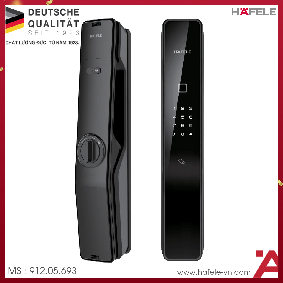 Khóa Điện Tử PP9000 Hafele 912.05.693