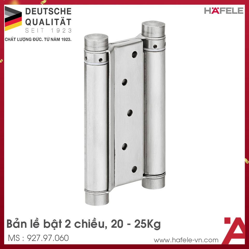 Bản Lề Bật 2 Chiều 5'' Hafele 927.97.060